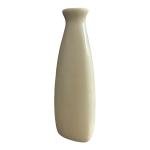 VIBHSA Triangular Shape Botle Ceramic Vase, Flower Vase, Pampas Grass Vase, Vase for Money Plant Live