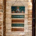 VIBHSA Decorative Shri Ganesha Wall Hanging || Digitally Printed Wall Hanging Art Decoration Item For Home Pooja Room