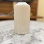 Ceramic Vase for Home Living Room Décor Ceramic Vase (2 inch, White)