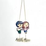 VIBHSA Couple Wall Hanging For Home Decor | Couple Gifts For Valentine's Day | Items For Girlfriend Boyfriend Husband Wife