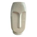 VIBHSA Ceramic Vase for Home Living Room Décor Ceramic Vase Plant Containers for Elegant Indoor/Outdoor Decor (Black & White)