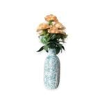 VIBHSA Decorative Flower Vase for Home Décor | Modern Tabletop Vase for Living Room, Bedroom, Office & Dining Table