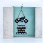 VIBHSA Bike Decorative Wall Art MDF Wooden Wall Hanger for Living Room | Bedroom | Gift | Wall Hanging for Home Decoration