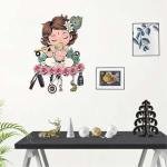 VIBHSA Key Holder for Home Decor Stylish Wooden Key Hanger for Wall Decor, Decorative Item for Home (10 Inch x 8 Inch)