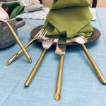 Handcrafted 4 Pieces Spoon Cutlery Set