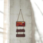 VIBHSA Wooden Jai Shree Ram with Ram mandir Wall hanging | Home Decor | Office | Gift | bedroom| Livingroom Wall Decor & Hangings