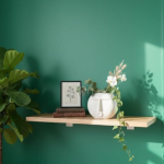 Vibhsa Modern Blowing Kiss Face Ceramic Vase - White Decorative Flower Pot for Home Decor, Living Room Table Centerpiece, Unique Office Desk Accent