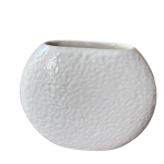 Vibhsa Modern Decorative Face Ceramic Vase for Home Decor | Upbeat Smile Face Vase | Centerpieces | Kitchen | Living Room Ceramic Flower Vase