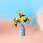 VIBHSA Decorative Flower Vase for Home Décor