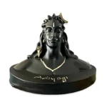 VIBHSA 6 inch Height Adiyogi Statue for Car Accessories for Dash Board, Pooja & Gift