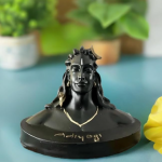 VIBHSA 6 inch Height Adiyogi Statue for Car Accessories for Dash Board, Pooja & Gift