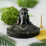 VIBHSA 6 inch Height Adiyogi Statue for Car Accessories for Dash Board, Pooja & Gift