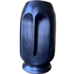 Vibhsa Beautiful Ceramic Abstract Face Vase | Ceramic Flower Vase | Matte(Rough) Finish, 10 Inches