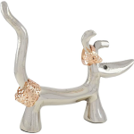 VIBHSA Dog Ring Holder Figurine Home Decorative Desk Table Décor Ornament