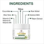 Cucumber Face Pack for Glowing Skin, Oil Control & Cooling Effect – 100g | Natural, Herbal & Chemical-Free | Suitable for All Skin Types