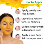 Mango Face Pack | Hydrating & Nourishing Clay Mask | Brightens Skin | Aloe Vera & Multani Mitti For All Skin Types