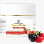 Berry Veda Face Pack – Natural Skin Brightening & Tan Removal Pack with Berries & Ayurvedic Ingredients