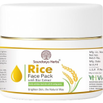 Rice Face Pack | Skin Brightening & Pore Tightening | With Rice Extract, Aloe Vera & Multani Mitti For Clear & Glowing Skin