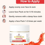Watermelon Face Pack | Hydrating & Cooling Clay Mask | With Watermelon Extract | Soothes. Brightens & Refreshes