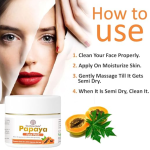 Soundarya Papaya Face Pack – 100g | For All Skin Types | Acne Scar & Blemish Treatment | Deep Nourishment & Glow