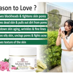 Multani Mitti Face Pack with Bulgarian Rose | For Oily & Acne-Prone Skin | Natural Herbal Face Pack for Men, Women & Teens