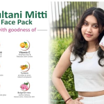 Multani Mitti Face Pack with Bulgarian Rose | For Oily & Acne-Prone Skin | Natural Herbal Face Pack for Men, Women & Teens