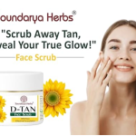 D-Tan Face Scrub | Tan Removal & Skin Brightening | Deep Cleansing & Exfoliating Scrub | All Skin Types