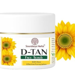 D-Tan Face Scrub | Tan Removal & Skin Brightening | Deep Cleansing & Exfoliating Scrub | All Skin Types