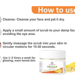 Banana Face Scrub | Deep Nourishing Exfoliator | With Banana Extract. Walnut Shell, Aloe Vera & Vitamin E | For Soft & Glowing Skin