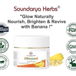 Banana Face Scrub | Deep Nourishing Exfoliator | With Banana Extract. Walnut Shell, Aloe Vera & Vitamin E | For Soft & Glowing Skin