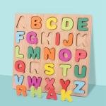 Baby Wooden Learning Educational Puzzle Toys for 2 Years Old Boys & Girls (Alphabets, Numbers & Shapes)
