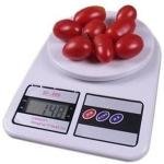 Electronic Digital Kitchen 10 kg Weighing Scale (White)