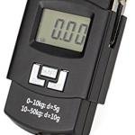 Portable Electronic Scale Digital LCD Pocket Weighing Hanging Scale For Home, Office & Travel Luggage Weighing Scale (Black)