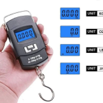 WeiHeng Portable Electronic Digital Lcd Screen Scale For Travel Luggage 50 kg Weighing Scale (Pack of 1) Weighing Scale