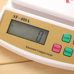 MCP SF-400A Digital Kitchen Weighing Scale - Precise 0.1g to 10kg Measurement Weighing Scale