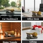 Barbar Kharido Hanuman Ji Gada Bajrang Bali Resin Idol - Decorative Statue for Pooja Room Home Office Living Room | Spiritual Blessing Figurine | Table & Interior Décor Gift