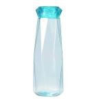Diamond Glass Water Bottle, Bottles With Airtight Cap, Clear, Swing Top Flip Top Bottles For Fridge, Storage, Beverages, Smoothies, Soda, Juice, Water, Milk | 400 ml | pack of 1