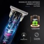 Hair Trimmer for Men Retro Oil Head Close Cut Hair Trimming Machine (Golden)