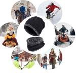 Winter Woolen Hat and Scarf Neck Scarf Warm