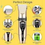 Pet Hair Trimmer for Dogs & Cats Grooming Kit | Clippers, Scissors, Comb