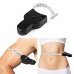 Body Measuring Tape with Lock Pin & Retractable Push Button | Fitness, Weight Loss
