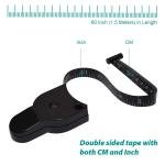 Body Measuring Tape with Lock Pin & Retractable Push Button | Fitness, Weight Loss