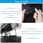 Car Back Seat Trunk Organizer with Insulated Compartments