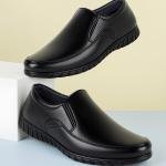 Latest Stylish Men Faux Leather Formal Shoes Without Laces/Office Shoes/Outdoor Shoes For Men's & Boys