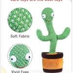 Electronic Dancing Cactus Toy with Lighting, Singing Cactus