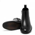 Latest Stylish Men's Black Chelsea Boots | Faux Leather Slip-On Ankle Boots | Comfortable Casual & Formal Footwear for Men & Boys