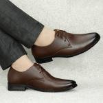 Latest Stylish Men Formal Shoes|Brown Office Shoes|Outdoor Shoes|Business Shoes For Men's & Boys