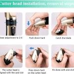 Pet Hair Trimmer for Dogs & Cats Grooming Kit | Clippers, Scissors, Comb