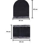 Winter Woolen Hat and Scarf Neck Scarf Warm