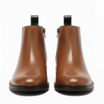 WUGO::Latest Trendy Men’s Tan Chelsea Boots | Premium Faux Leather Ankle Boots | Comfortable Slip-On Footwear for Men's & Boys